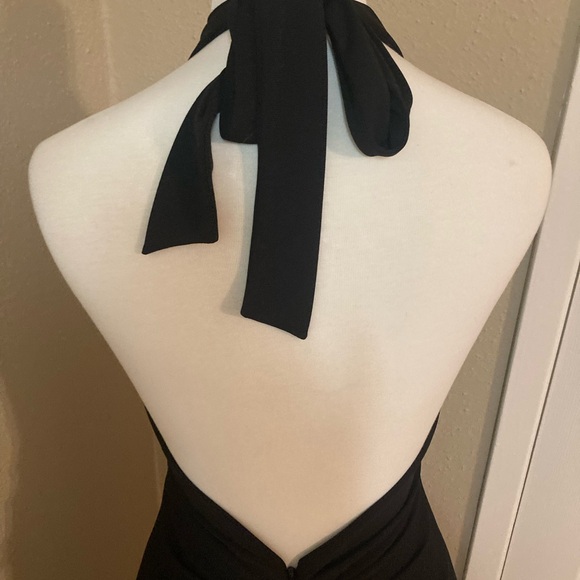 BCBG Maxazria Black Cocktail Dress - Picture 3 of 7